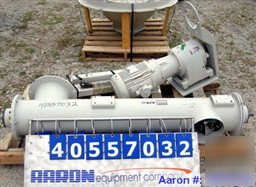 Used-azo screw conveyor, model 250, carbon steel. appro