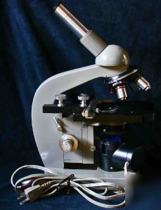 Vintage & collectible olympus electric microscope mint 