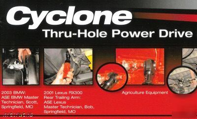 Air tool ratchet power socket wrench cyclone system