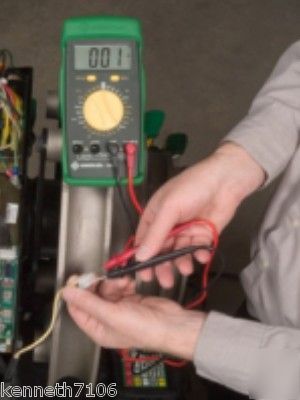 Greenlee digital multimeter dm-60 leads probes nip freq