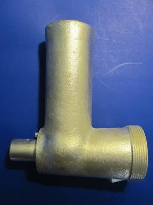 Hobart etc. #12 meat grinding grinder stuffing cylinder