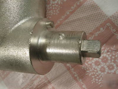 Hobart etc. #12 meat grinding grinder stuffing cylinder