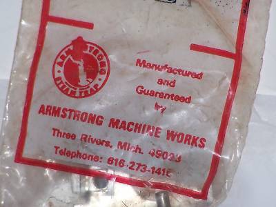 New armstrong machine works pressure change assembly 