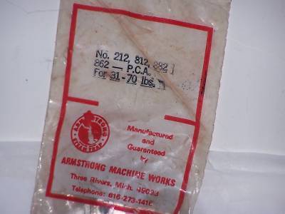 New armstrong machine works pressure change assembly 
