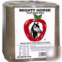 New mighty deer lick 25LB sweet apple block 8