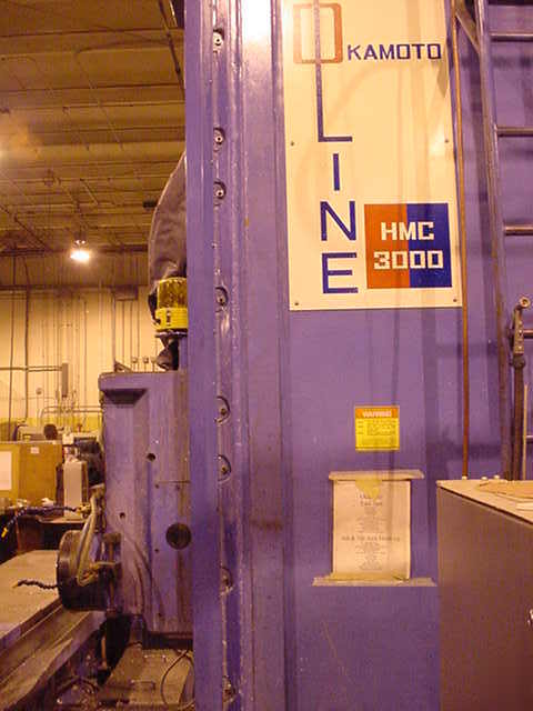Okamoto 5-axis cnc horizontal boring mill 120