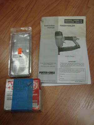Porter cable FN250B finish nailer nail gun 16 guage