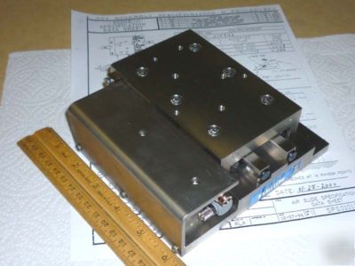 Star linear systems crossed roller bearing slide w/cert