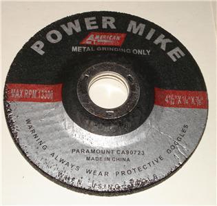 4-1/2 x 1/4 x 7/8 all purpose metal grinding wheel 50PC