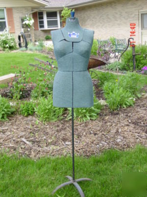 Adjustable imperial size b dress form mannequin w/stand