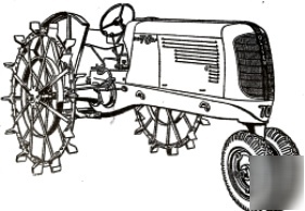 Oliver row crop 70 tractor operators service manual