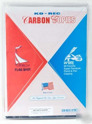 Typewriter supplies/carbon paper-black 300 shts-value 