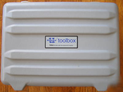Fiber optic toolbox & test kit with curing oven