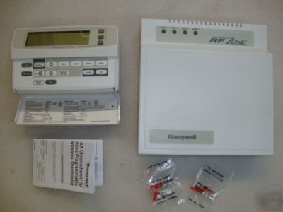 Honeywell T8665A W8665E wireless chronotherm zone panel