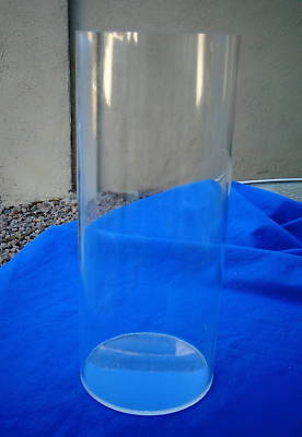 Acrylic plexiglass cylinder canister display tubes 1/8