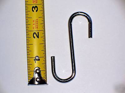 Galvanized s-hooks 20 pcs 70X44 mm