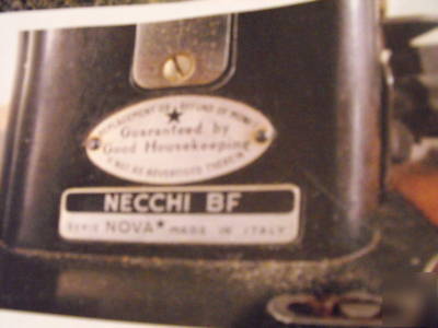Neechi sewing machine 1950's? with cabinet pickup in pa
