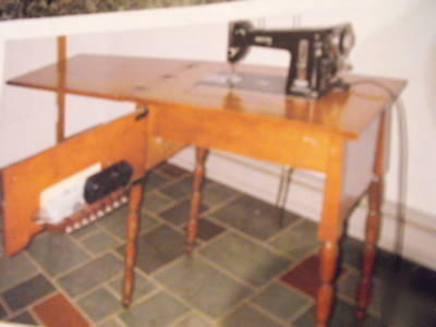 Neechi sewing machine 1950's? with cabinet pickup in pa