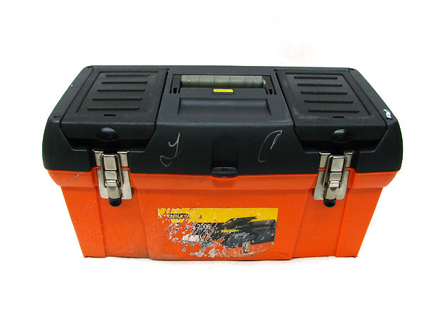 Stanley heavy duty tool box + contents
