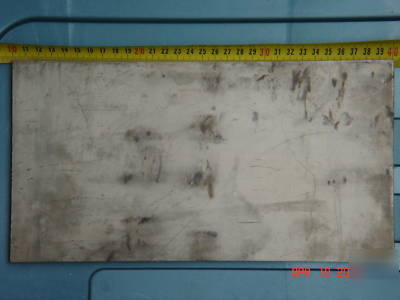Titanium sheet plate 30.0 cm x 15.9 cm 5.0 mm thick