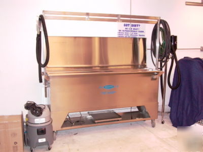 Ultrasonic 6' blind cleaning tank