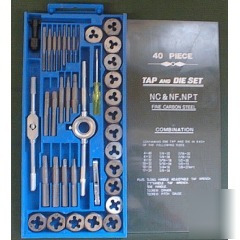 40 pc tap and die set metric 70-7010M