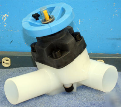 Agru asahi purad high purity t-diaphragm valve 1246292