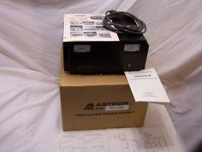 Astron rs-50M regulated power supply 13.8V amplifier 50