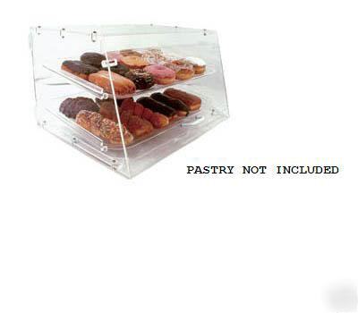 New acrylic 2 tray display case - 