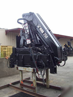 2004 hiab 250-5 knuckleboom crane 