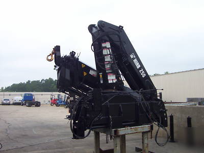 2004 hiab 250-5 knuckleboom crane 