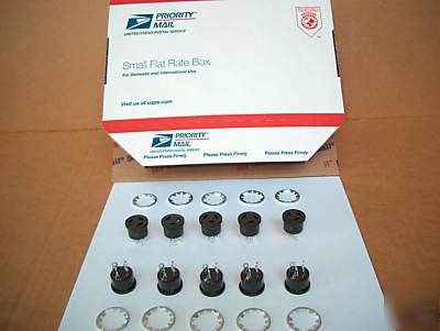 Amphenol tube socket #78-S3S(mini 3 pin) lot of 10 
