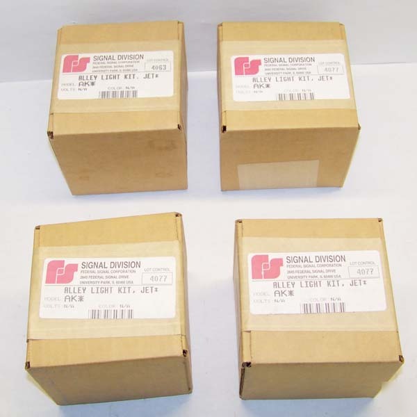 New lot 4 federal signal alley light kit ak* jetstream