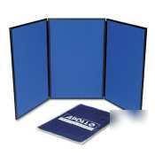 Apollo-acco show it 3-panel exhibition display system