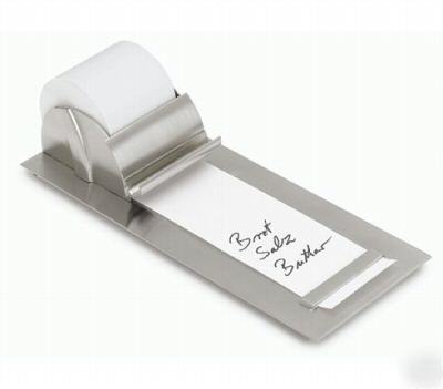 Blomus muro notepaper roll holder stainless steel note