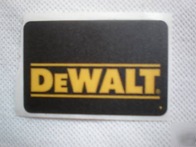 Dewalt DC935A hammer drill logo id label 395657-00