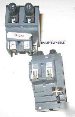 Ite pushmatic twin tandem 15A 15 amp breaker P1515