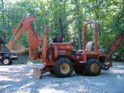 New 2310 ditch witch;A220 backhoe,6' boom, chain,teeth