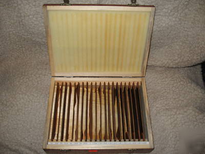 Parallel set 1/32 inch thick 40 piece's in set w/case
