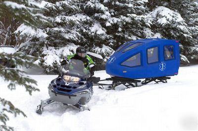 Remote rescue ambulance all terrain - snowmobile or atv