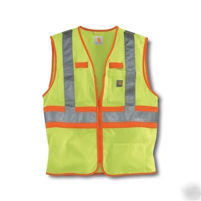New high-visiblity class 2 vest bright lime size xl