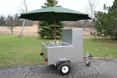 New hot dog cart vending concession trailer stand brand 