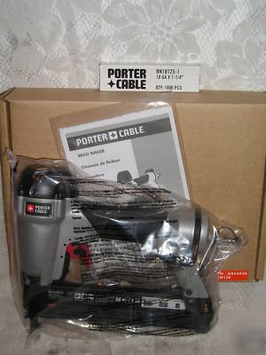 New porter cable brad nailer BN138 18 ga 5/8-1 3/8