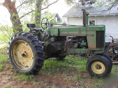 1958 john deere 720 diesel tractor. great to restore