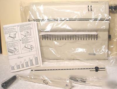  $800 tahsin-hop comb punch bind binding machine 