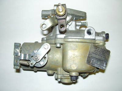 Zenith carburetor CA10F 329F continental model Z267L 