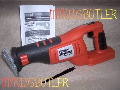 Black & decker 18V firestorm reciprocating saw cordless