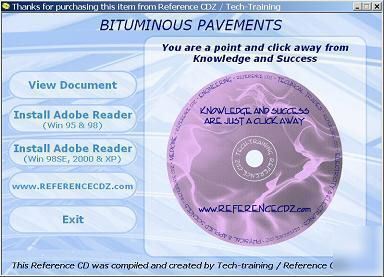 Engineering & road construction - bituminous pavements