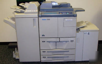 Konica 7255 printer scanner copier document production