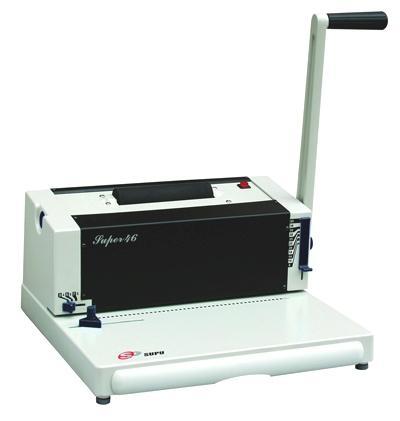 Prof. heavy-duty eelectric coil book binding machine